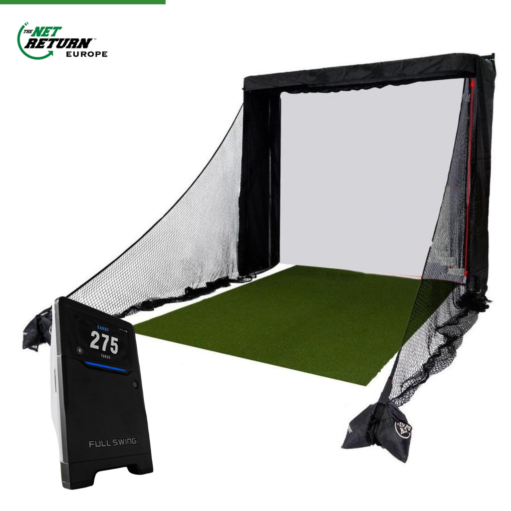 FullSwing Kit & Simulator Series - Golf Simulator Bay - Indoor Golf - Golf Simulator - The Net Return Europe