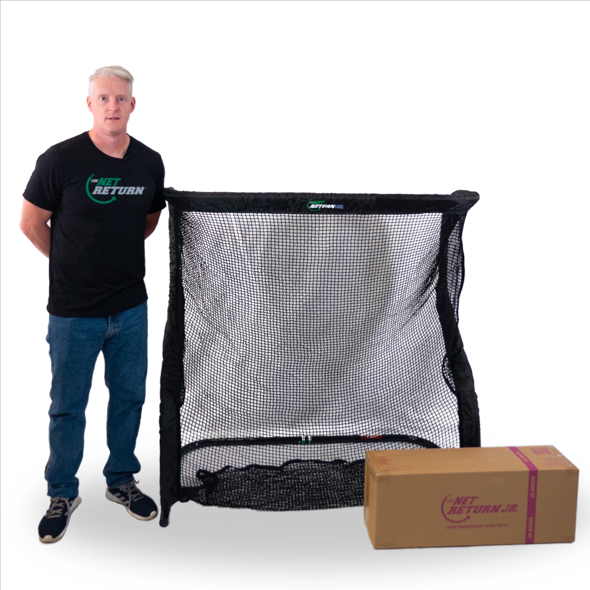 SkyTrak+ & The Net Return Golf Nets