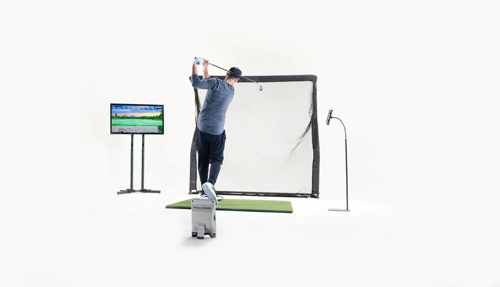 Full Swing Kit Launch Monitor and The Net Return Europe Golf Net