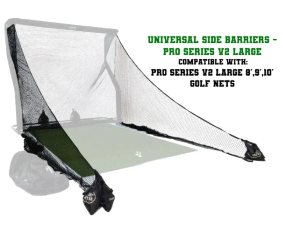 Side Barriers Pro Series V2 Large 8' - Pair ( 4 Sandbags included)